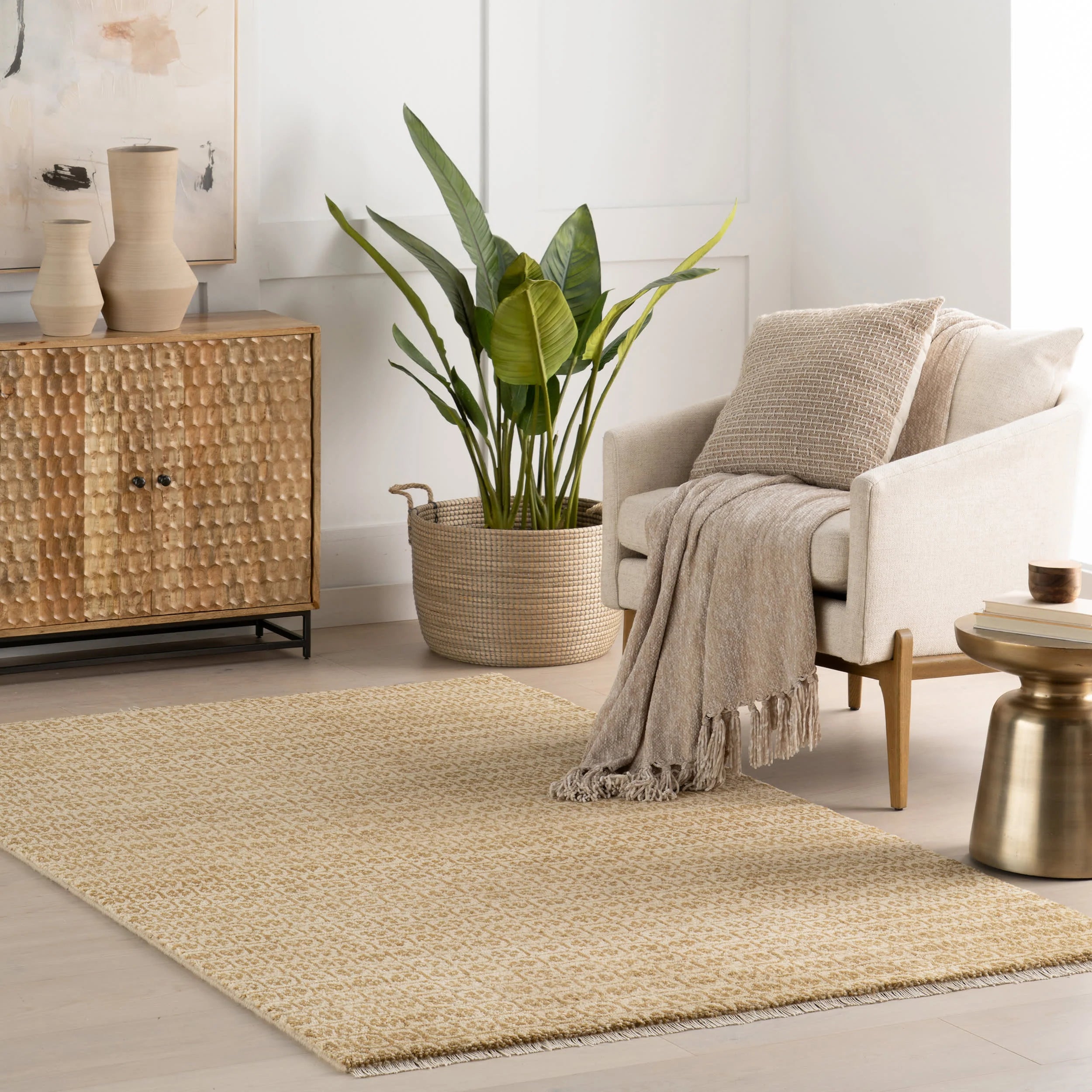 Tullie Hand Knotted Wool Rug