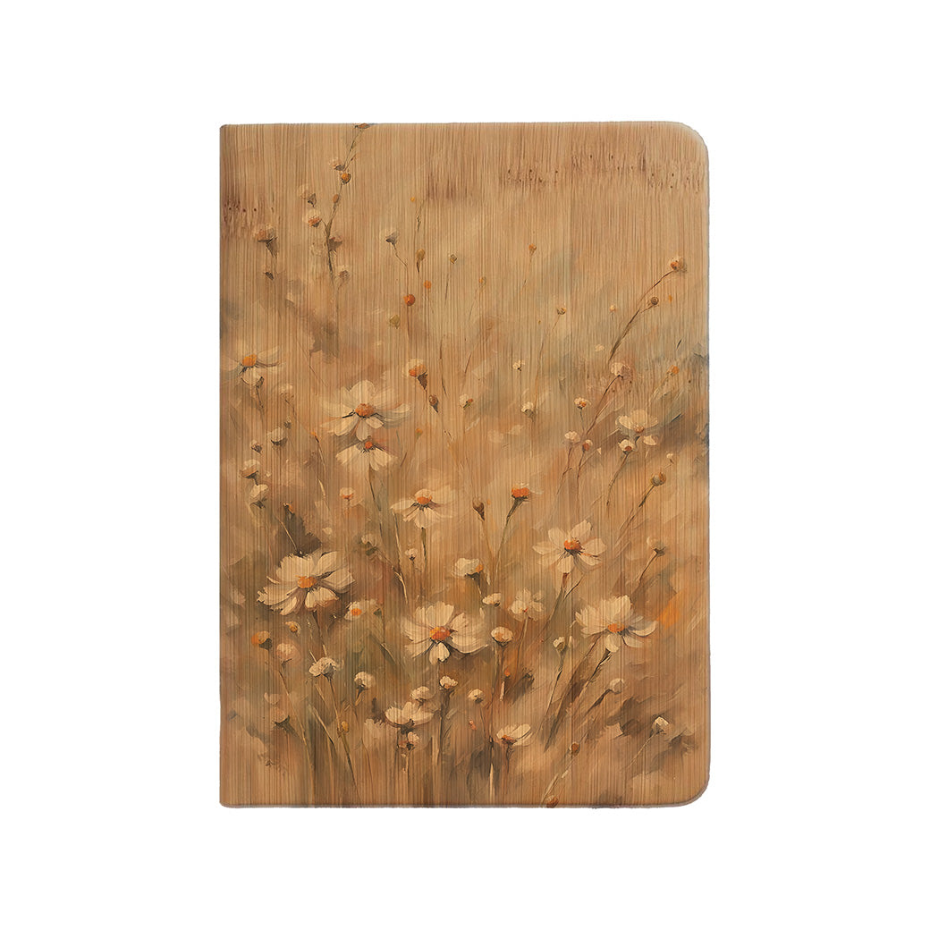 Brown And Tan Daisies Journal