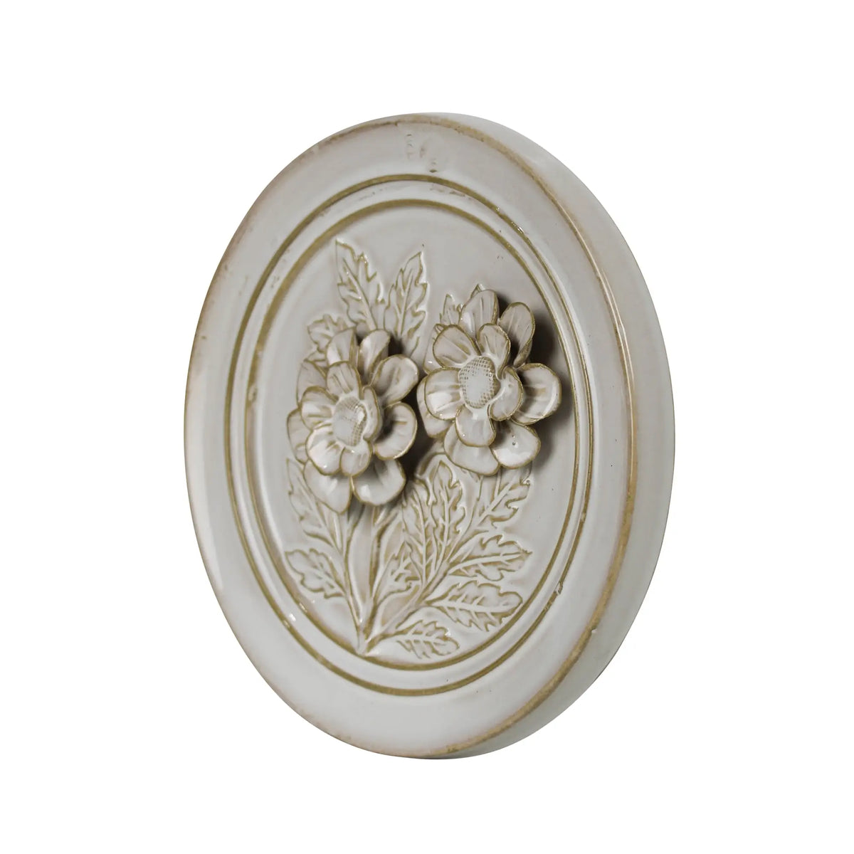 Ceramic Flower Wall Art