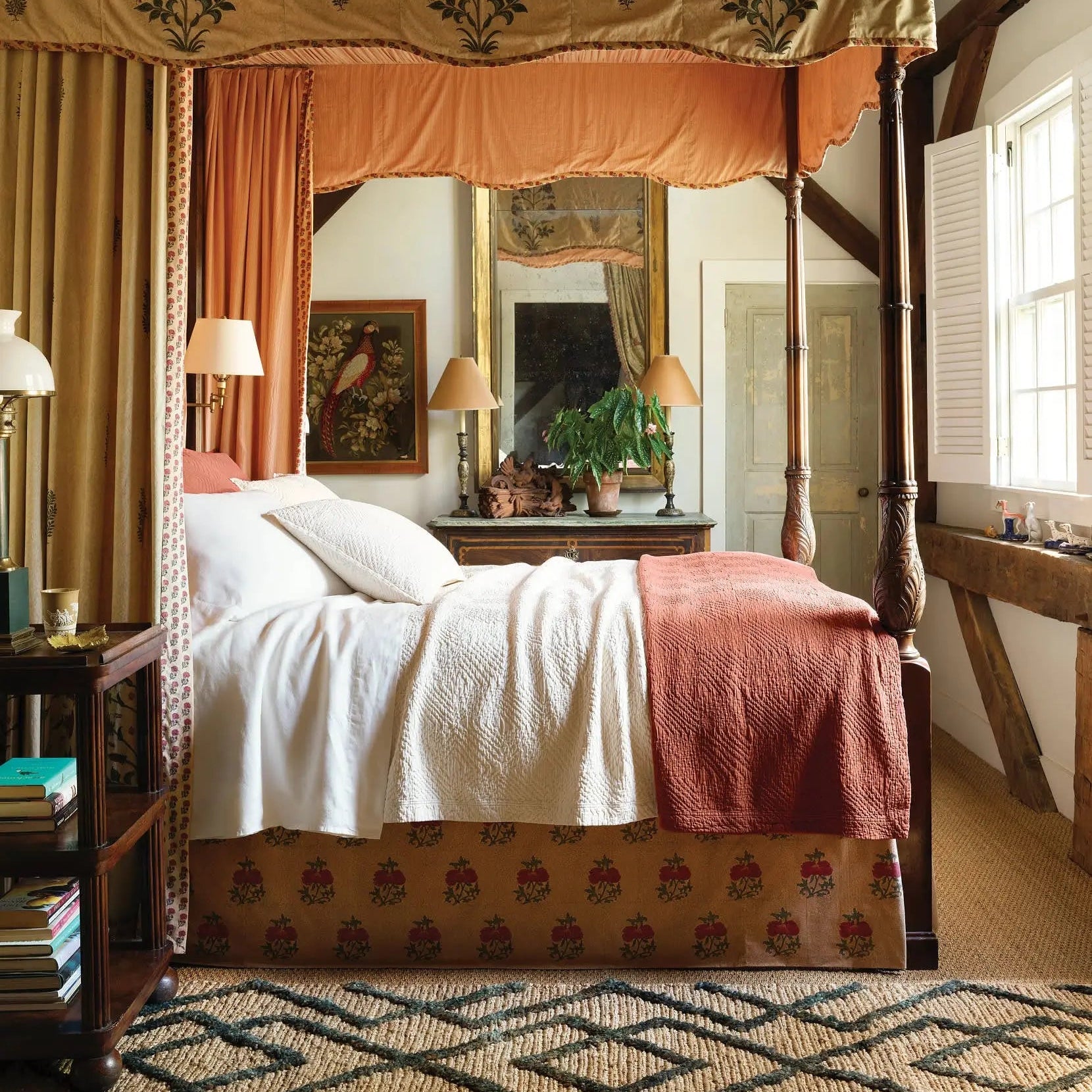 Pine Cone Hill Kerala Matelasse Coverlet