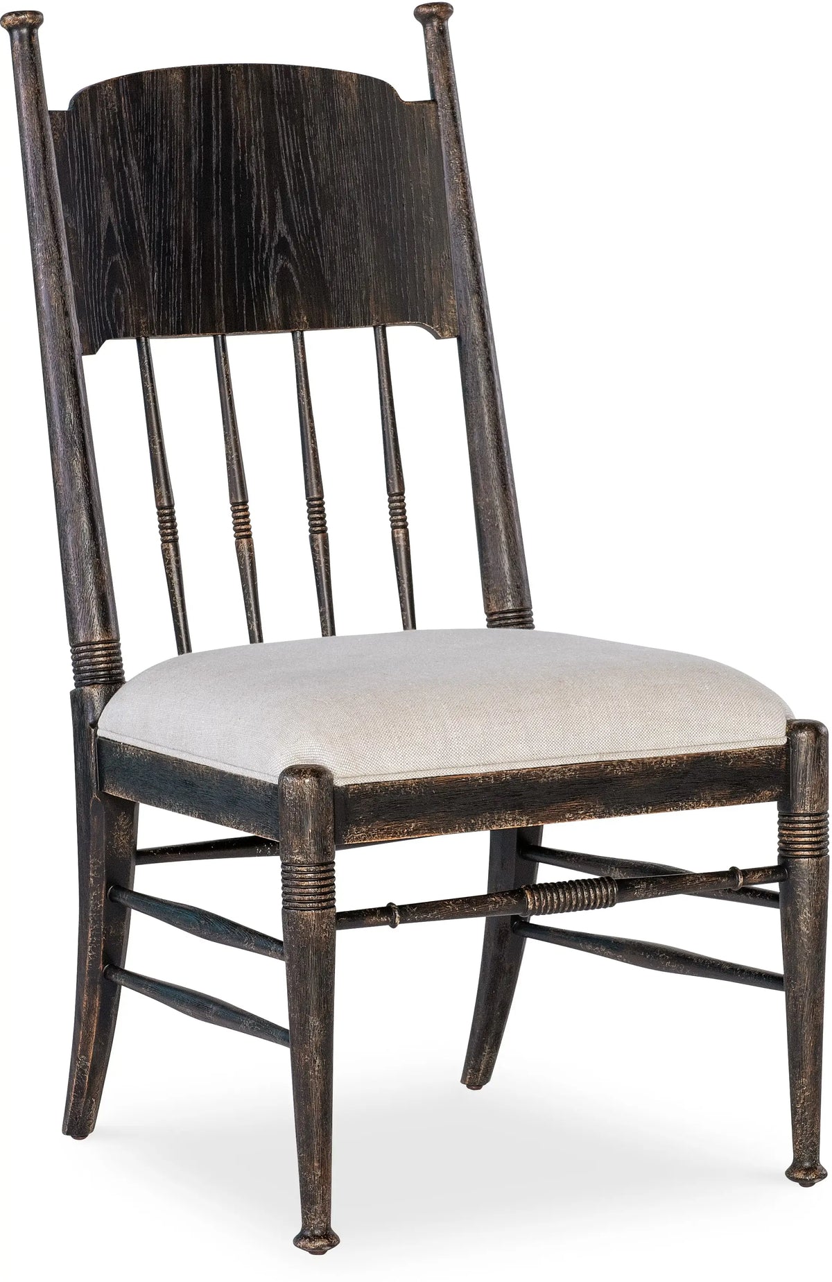 Americana Upholstered Seat Side Chair