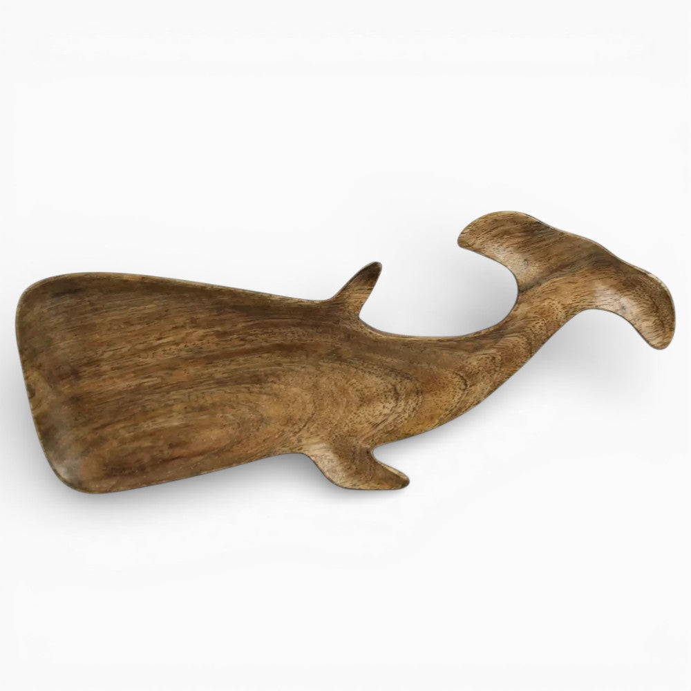Wood Whale Dish