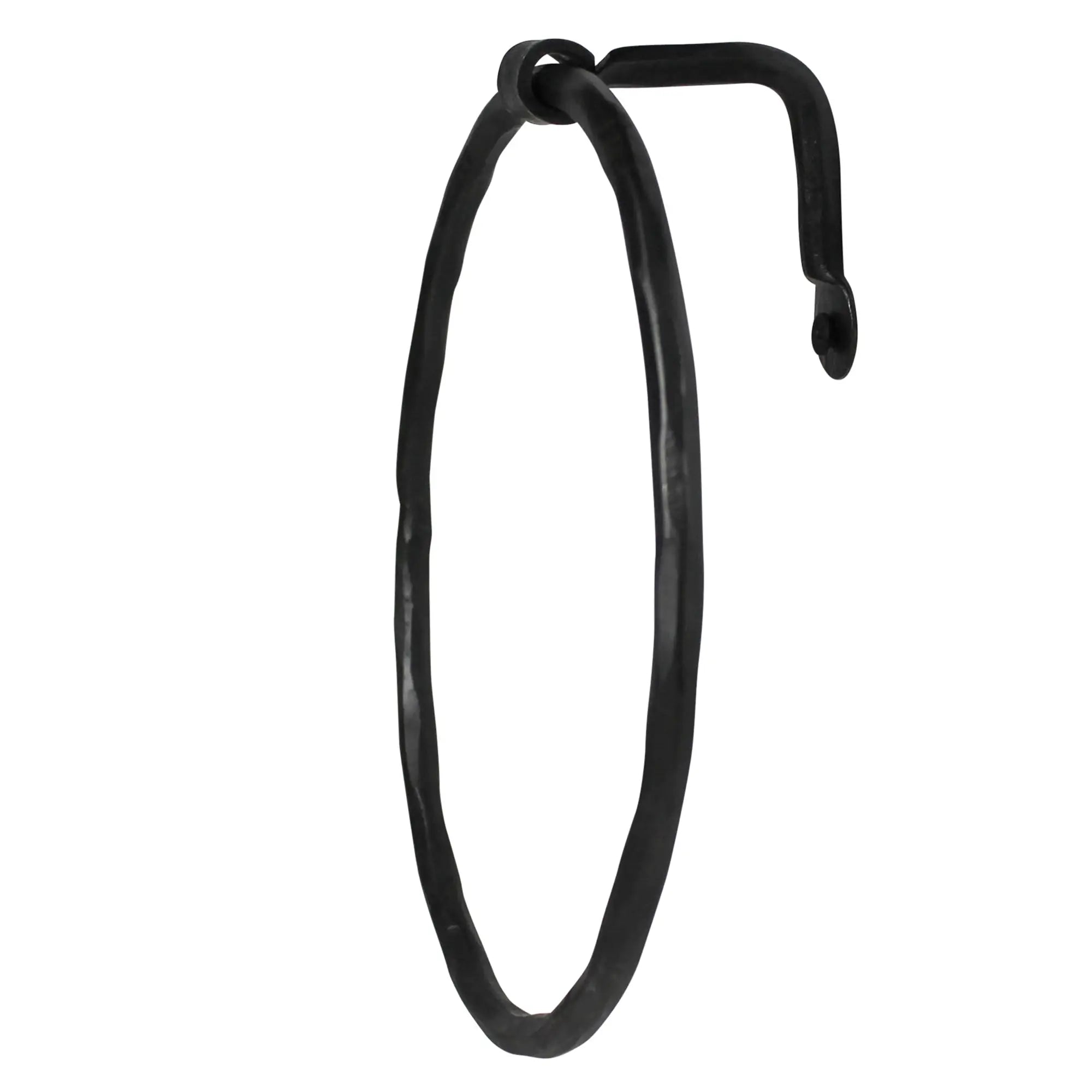 Hand Forged Metal Towel Ring