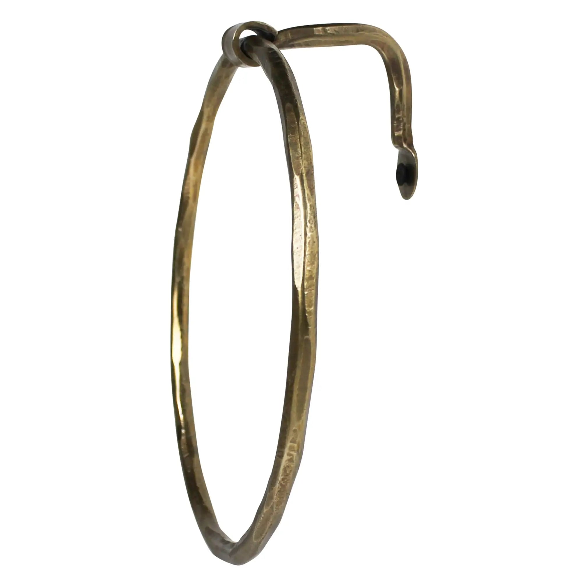 Hand Forged Metal Towel Ring