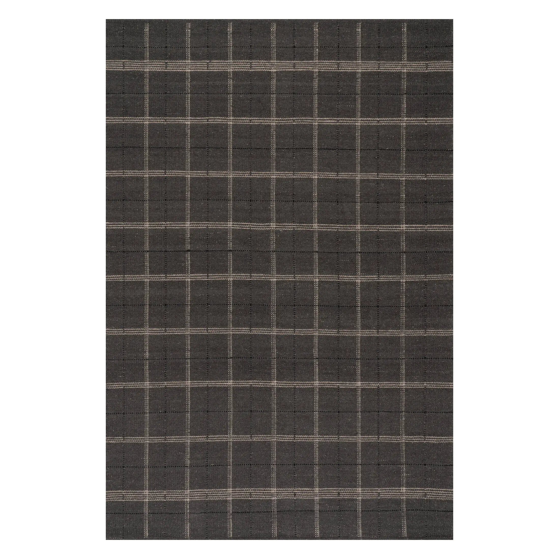 Dash & Albert Downing Plaid Wool Cozy Rug