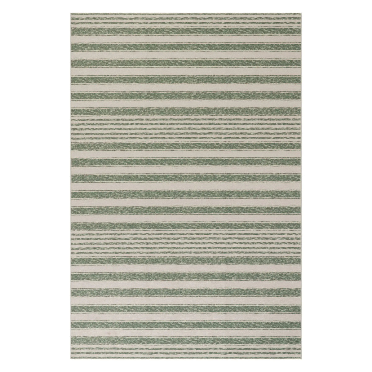 Vion Coastal Striped Machine Washable Rug