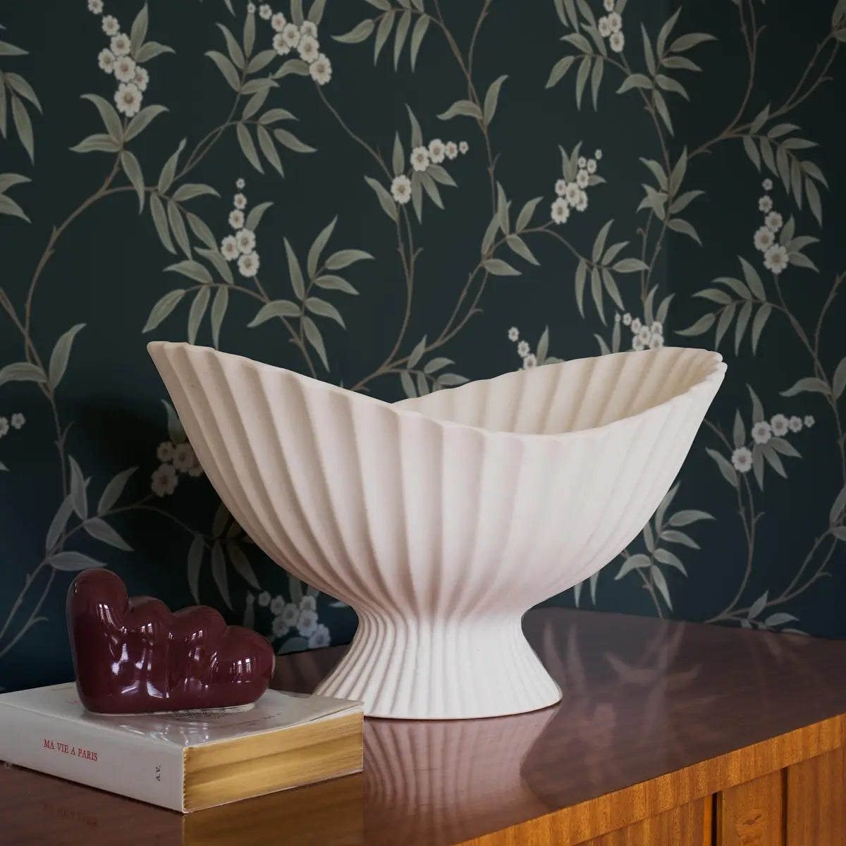 Schumacher Floral Tree Wallpaper