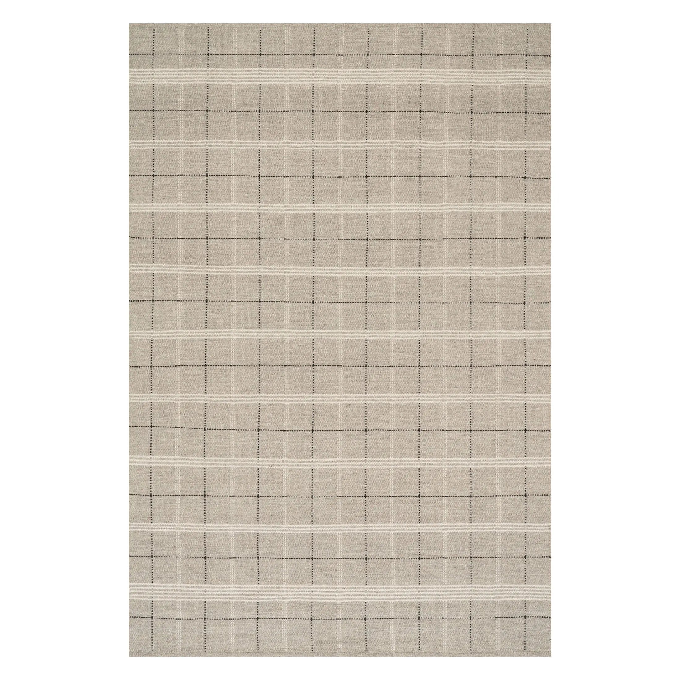 Dash & Albert Downing Plaid Wool Cozy Rug