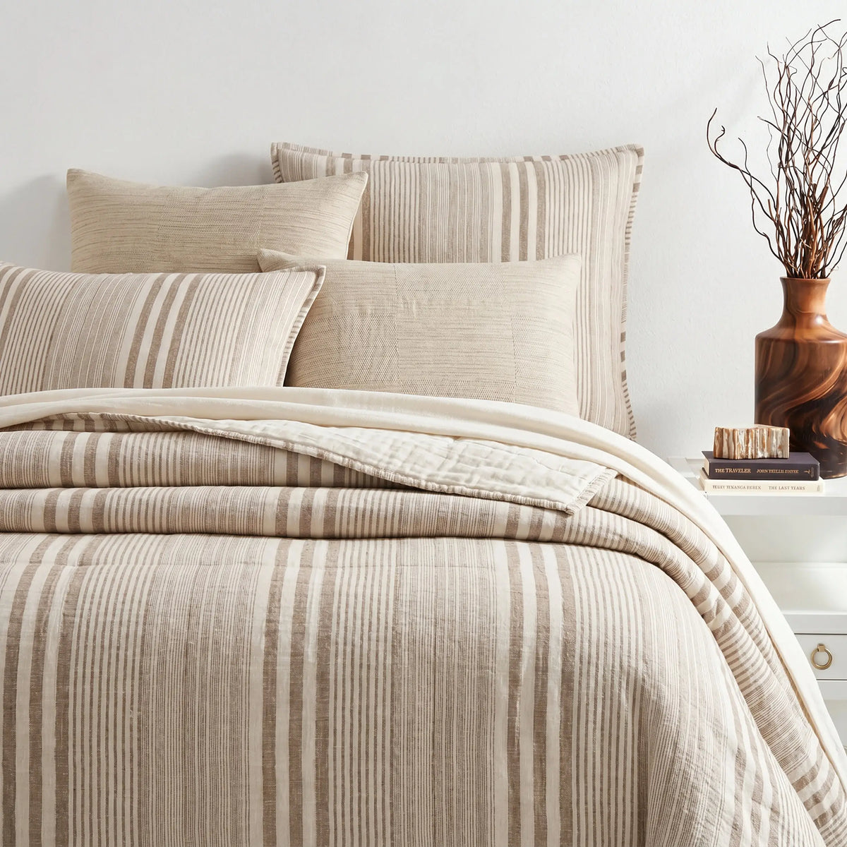 Pine Cone Hill Carolina Stripe Quilt
