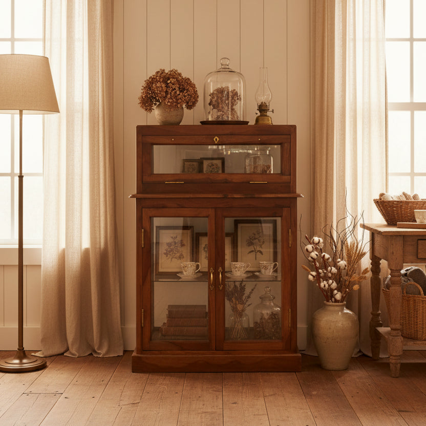 Square Havana Display Cabinet