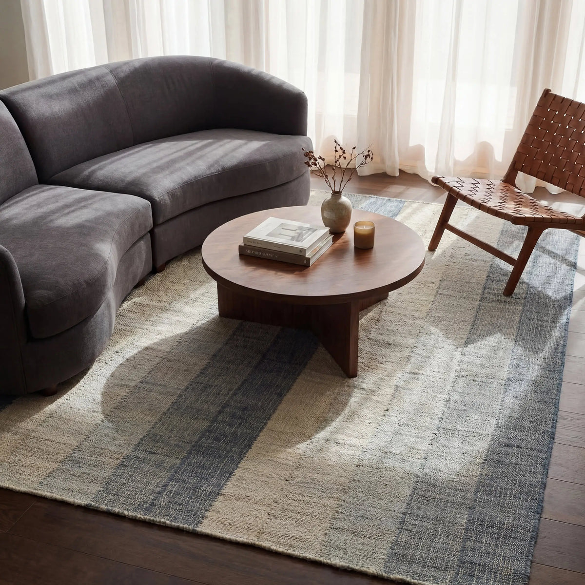 Dash & Albert Tayo Modern Striped Indoor Rug