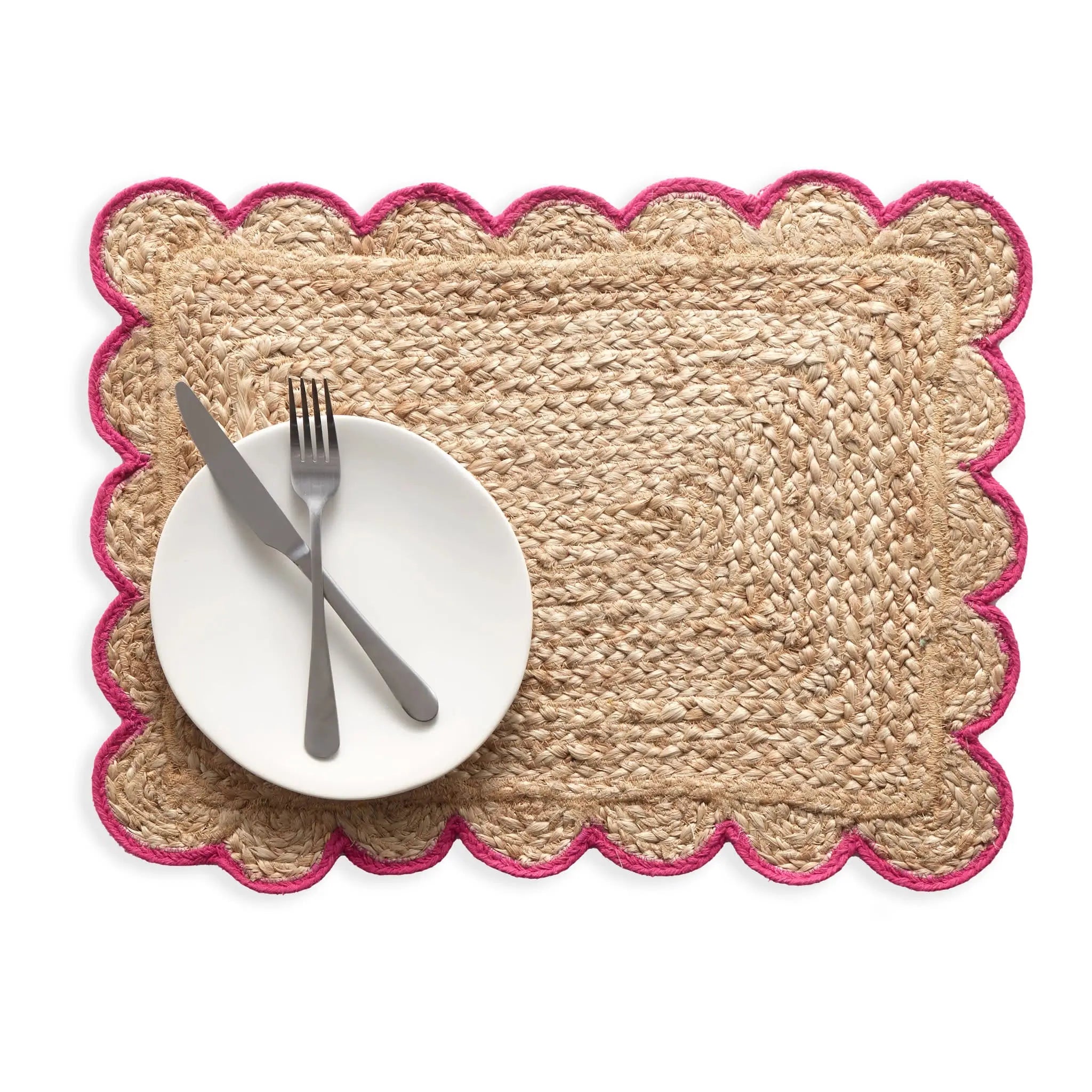Pine Cone Hill Libby Scallop Placemat Set