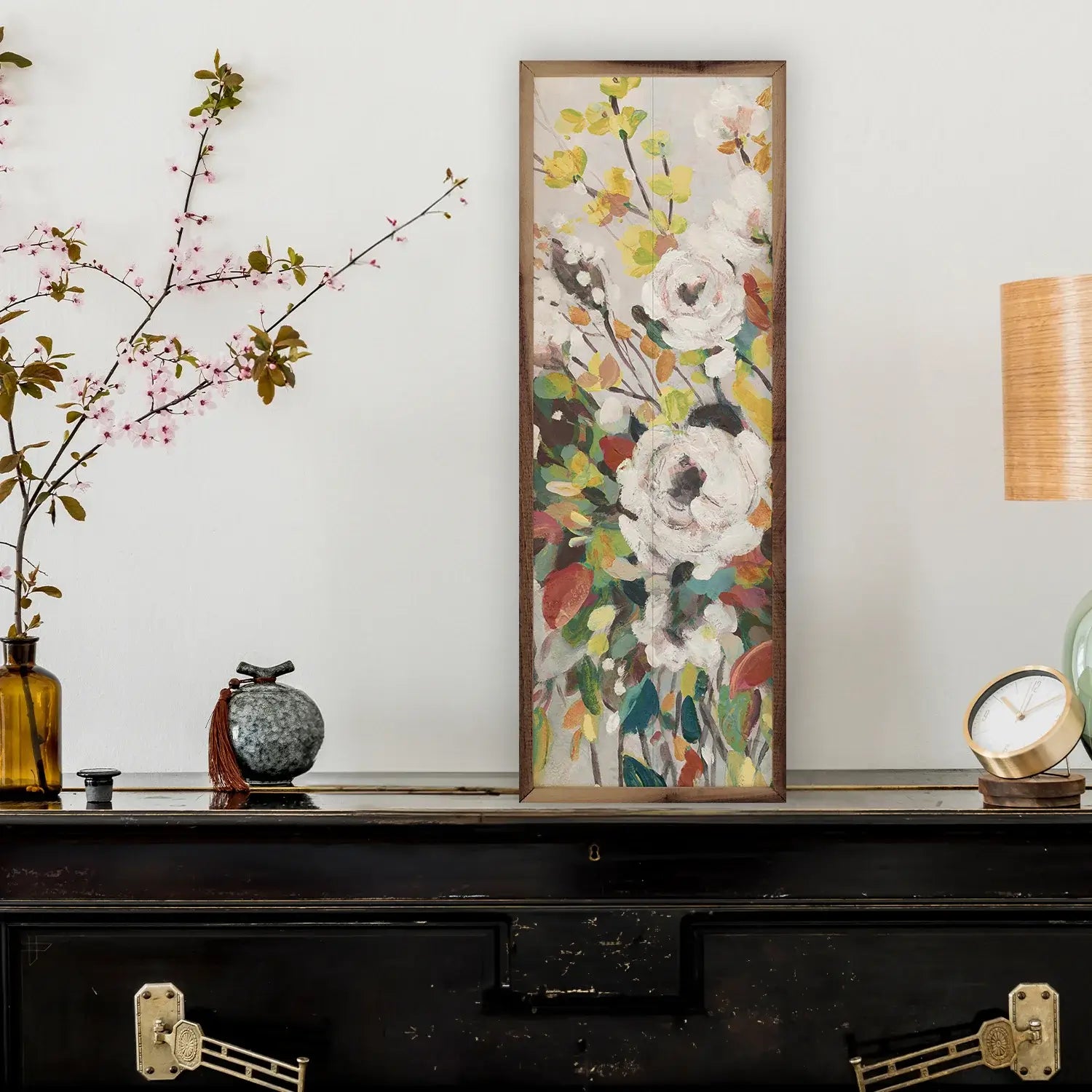 Ambience By Carol Robinson Wood Framed Print