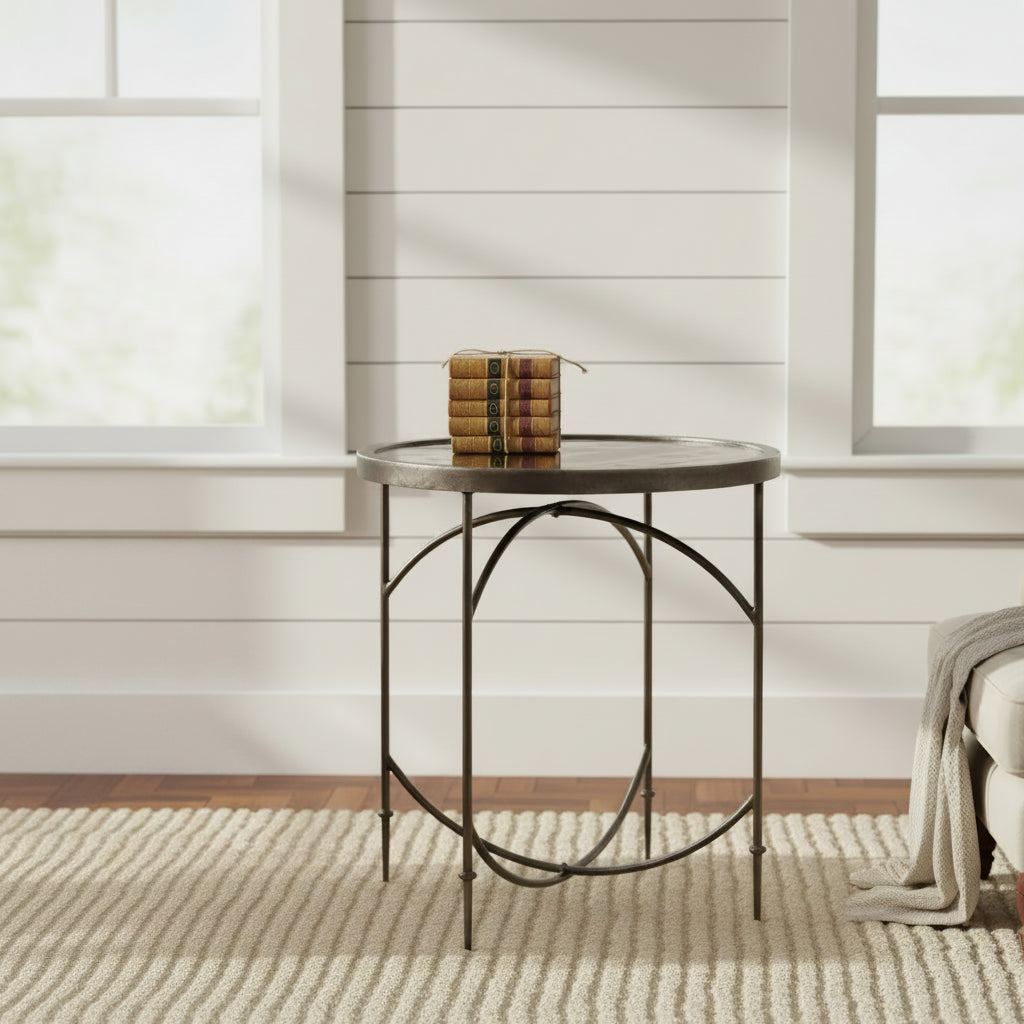 Carrefour Mirrored Side Table