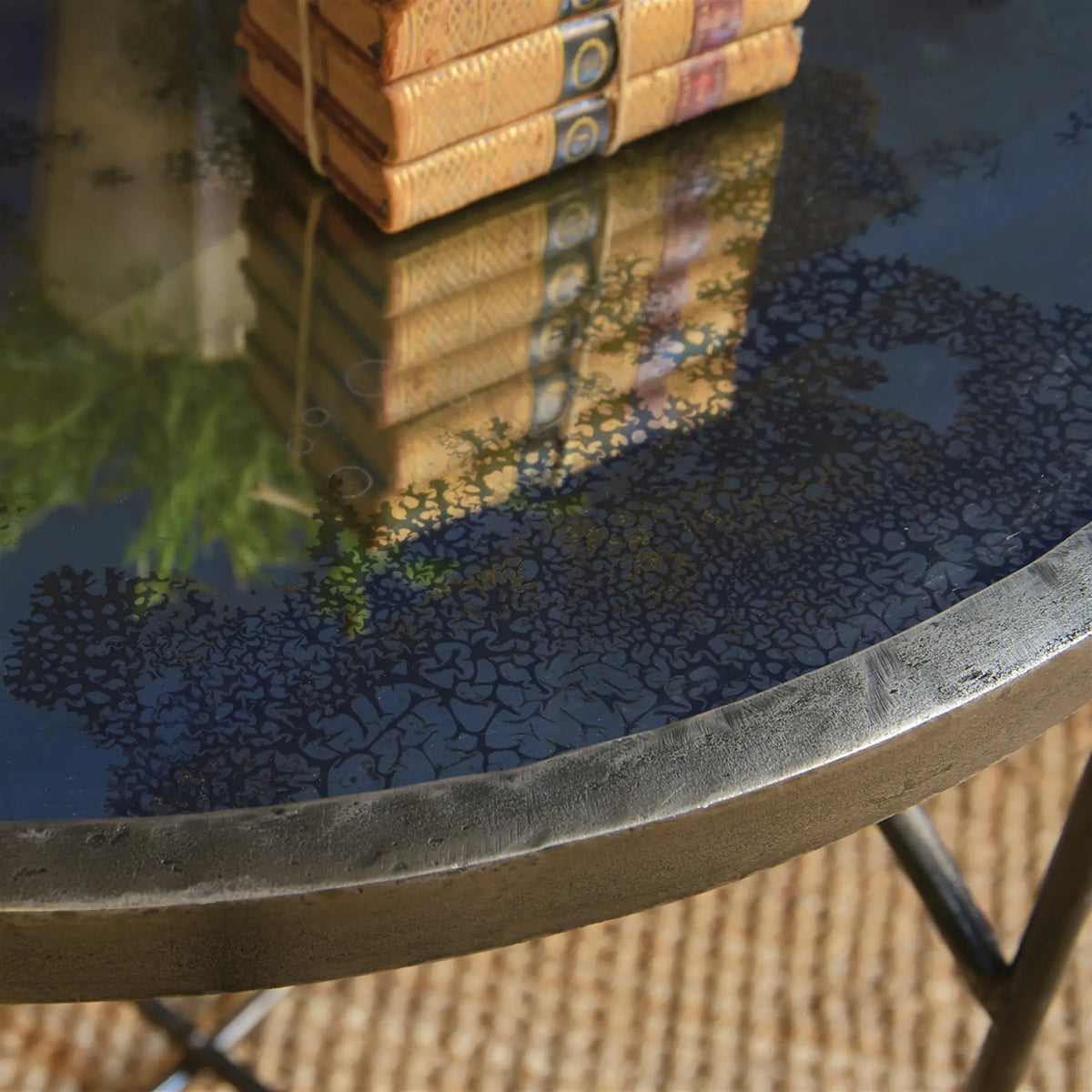 Carrefour Mirrored Side Table