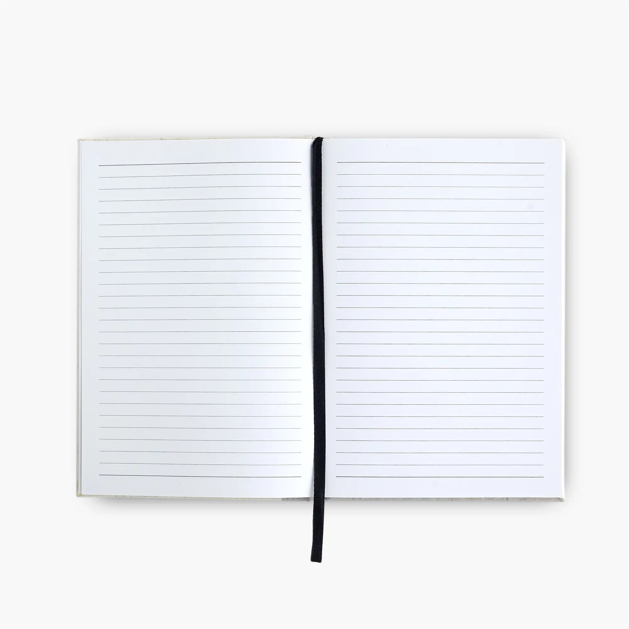 Carpe Diem Heather Grey Linen Notebook