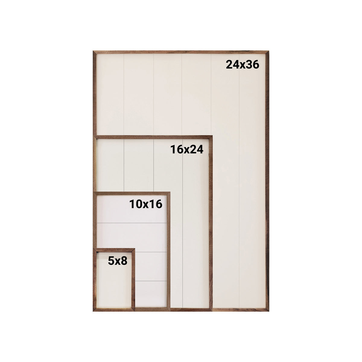 Distressed Gold Tree Wood Framed Print