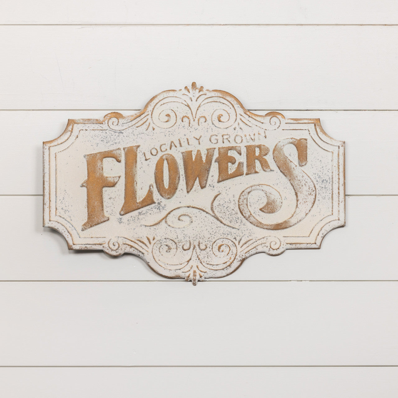 Locally Grown Flowers Sign
