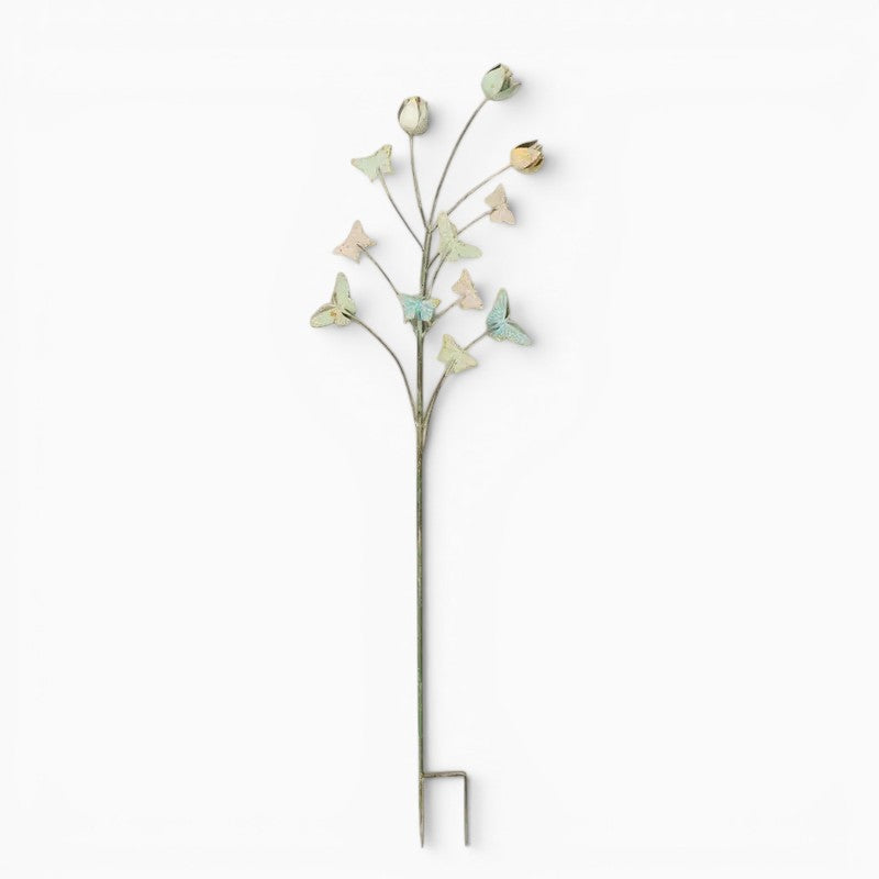 Butterflies & Tulips Stake
