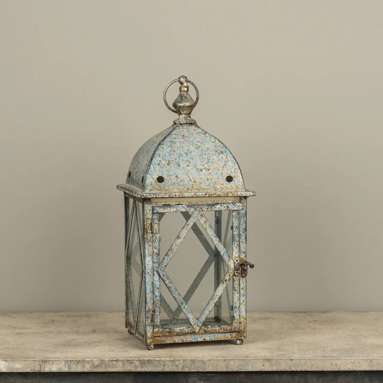 Speckled Blue Lantern