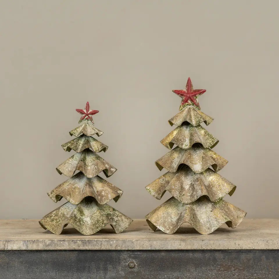 Red Star Gold Metal Tree