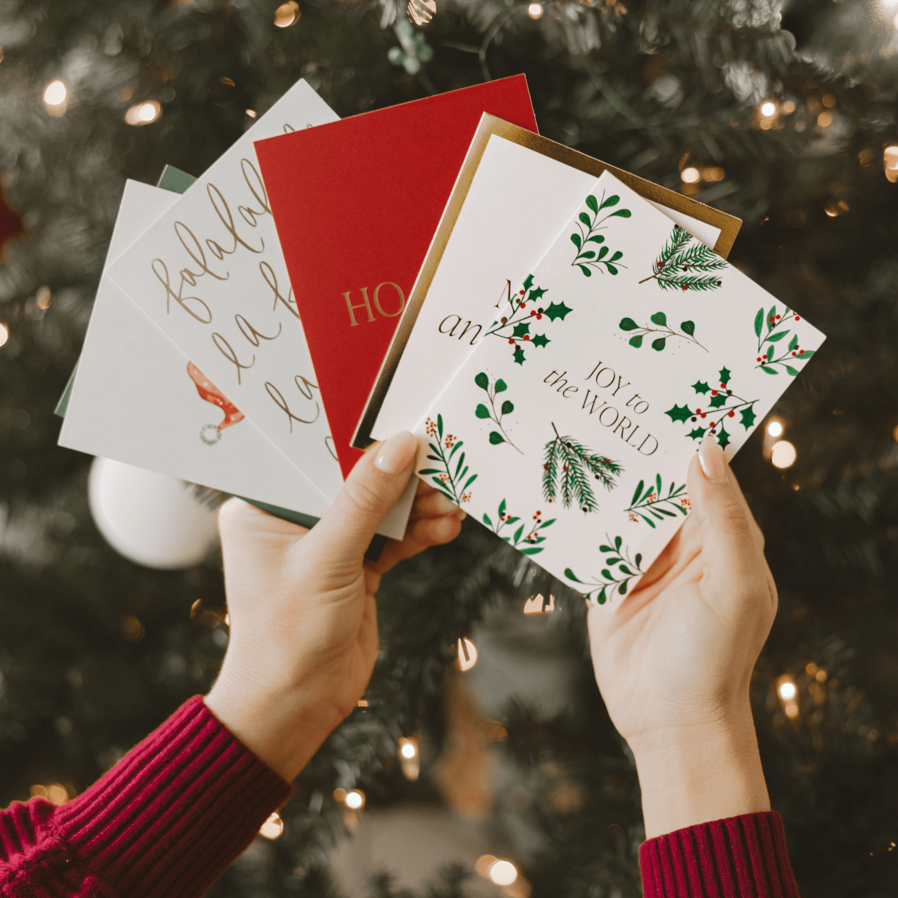 Whimsical Holiday Card Set