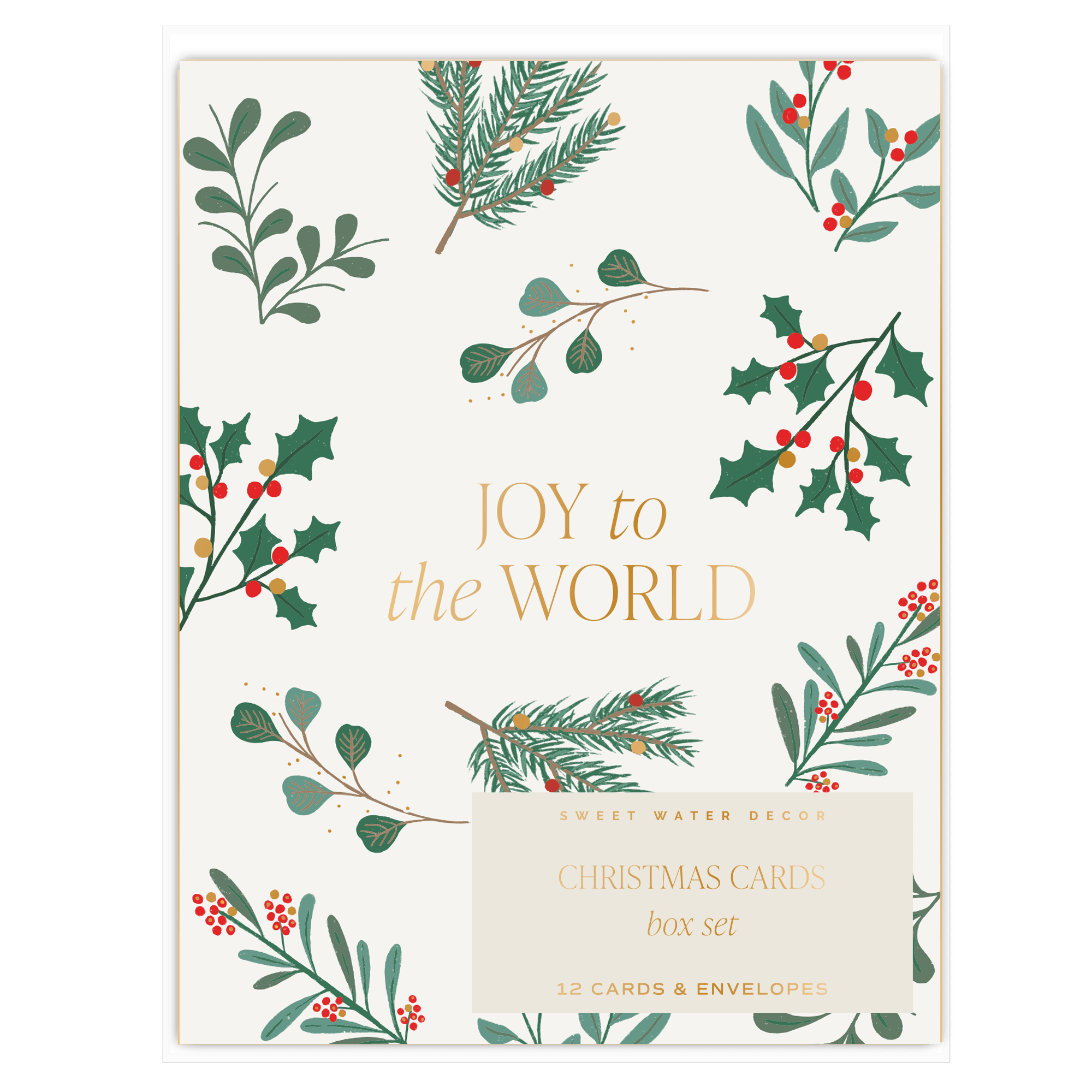Whimsical Holiday Card Set