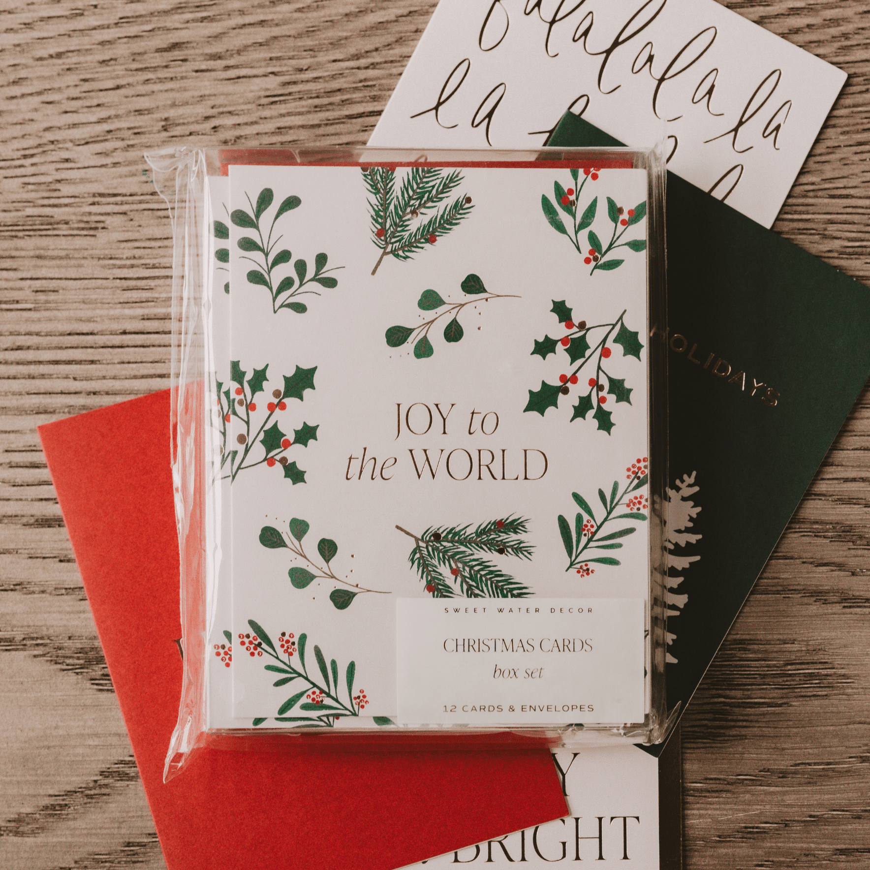 Whimsical Holiday Card Set