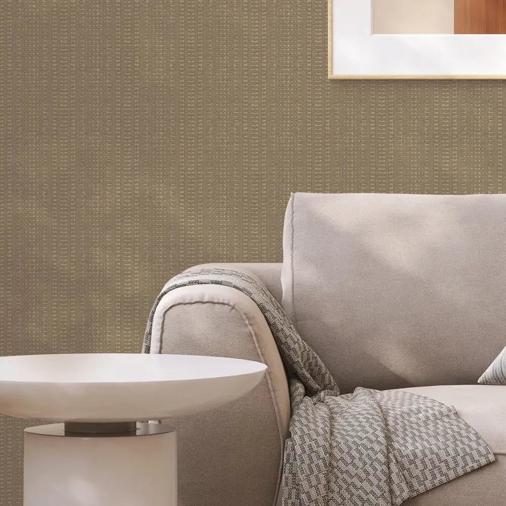 Batik Stripe Peel & Stick Wallpaper