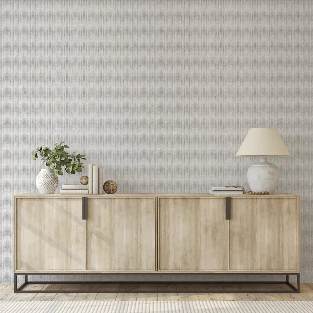 Batik Stripe Peel & Stick Wallpaper