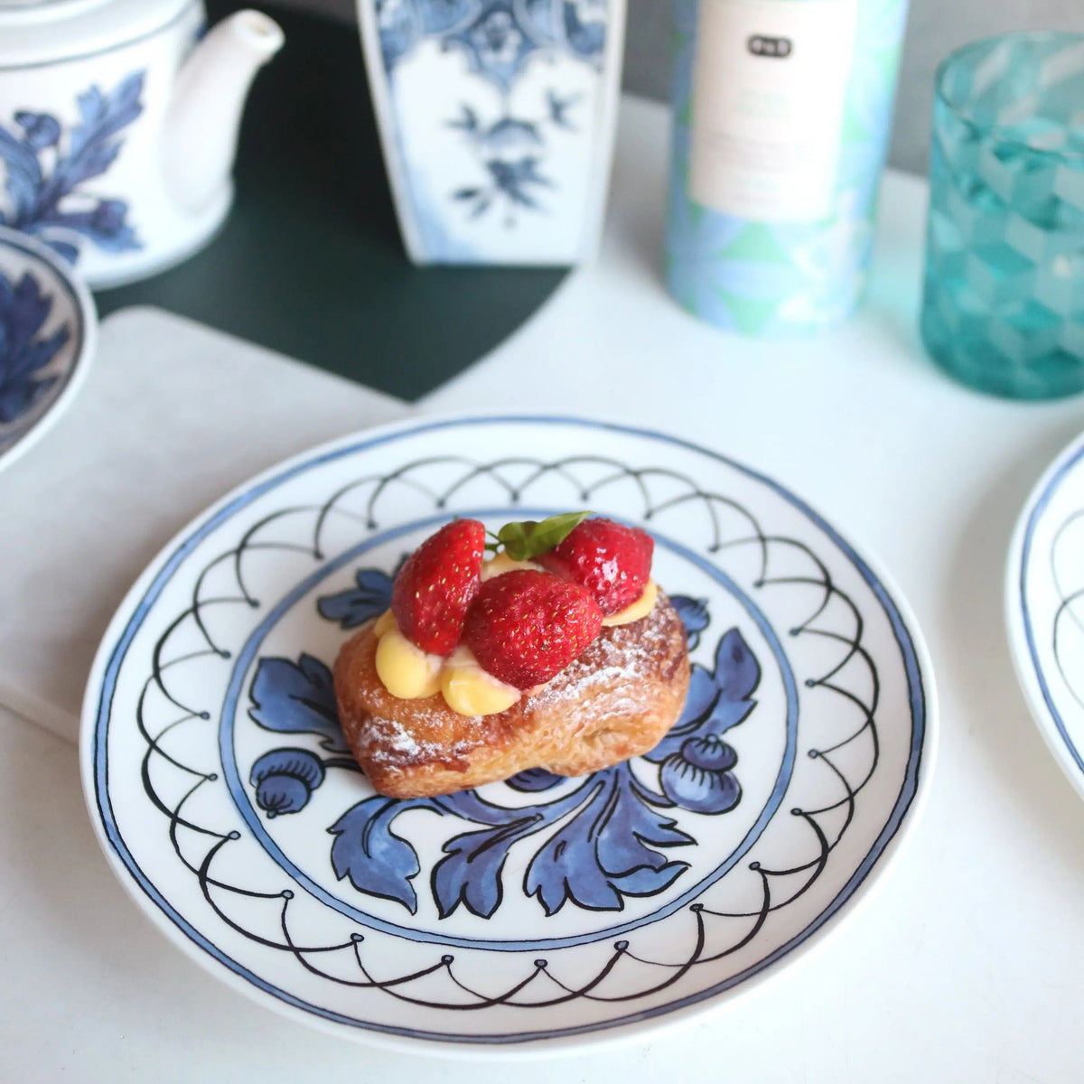 Heritage Blue Bird 8" Salad Plate