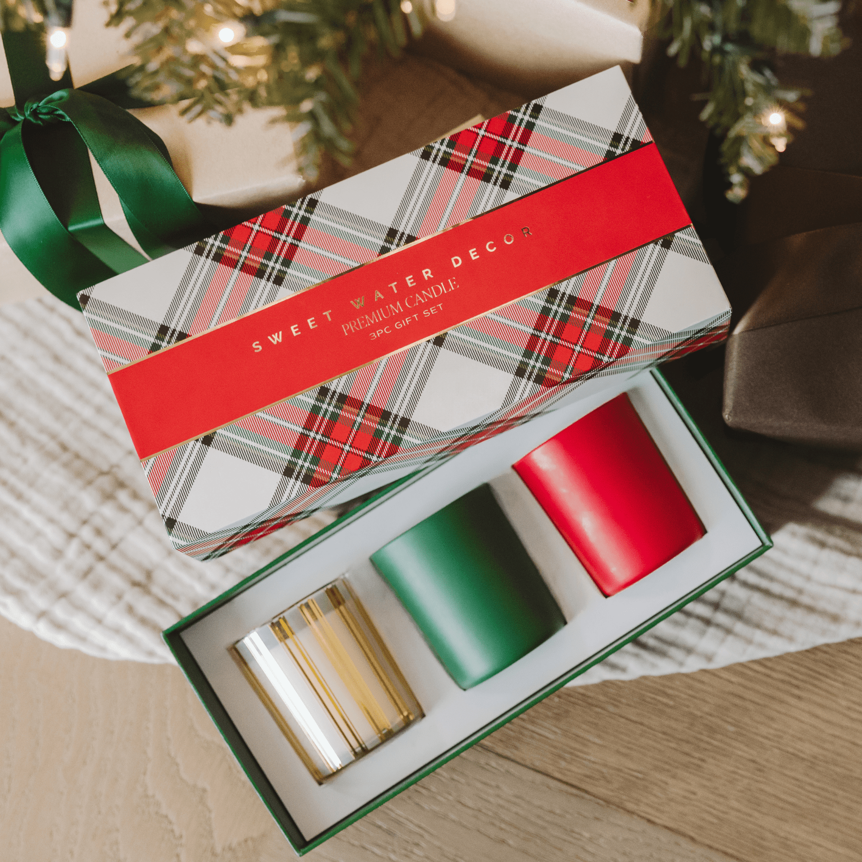 Christmas Candle Gift Box Set