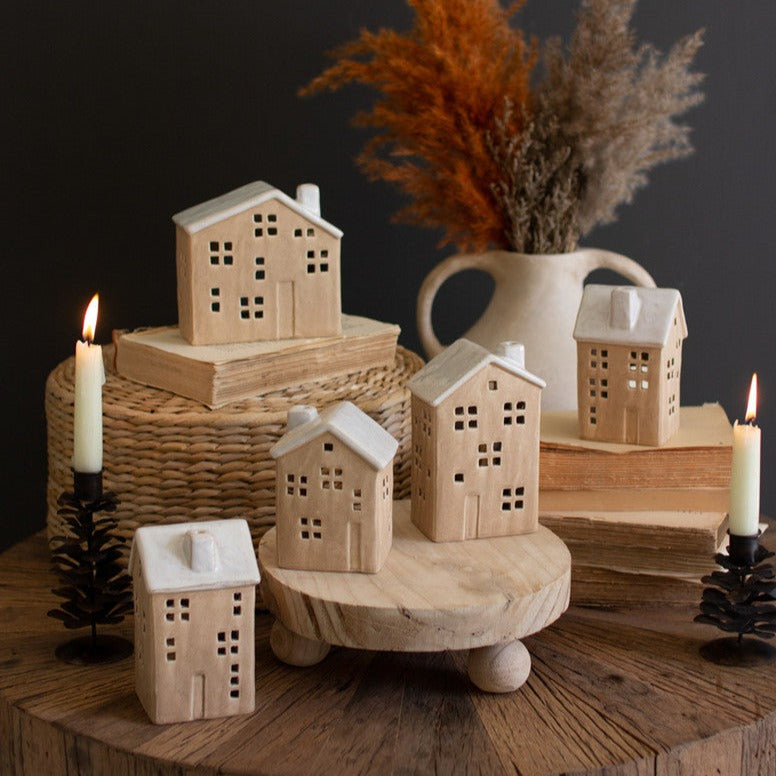 Ceramic Houses Set