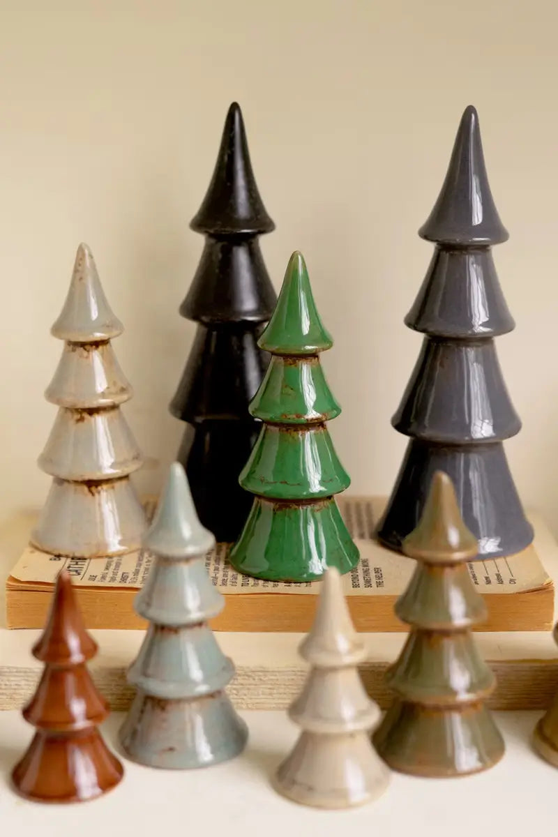 Ceramic Christmas Tree Set