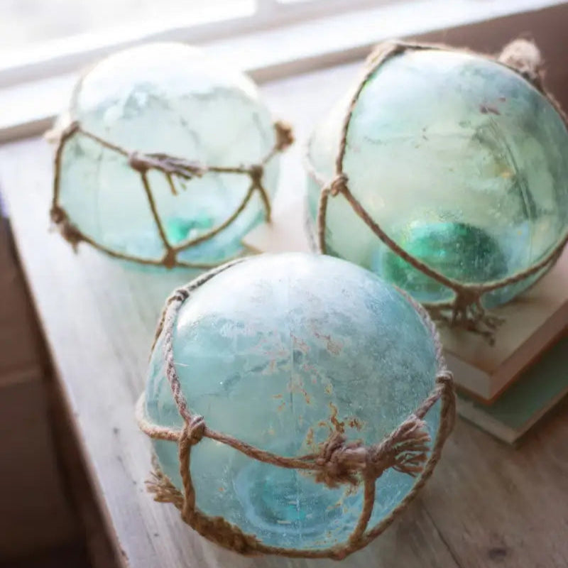 Antique Glass Float Set