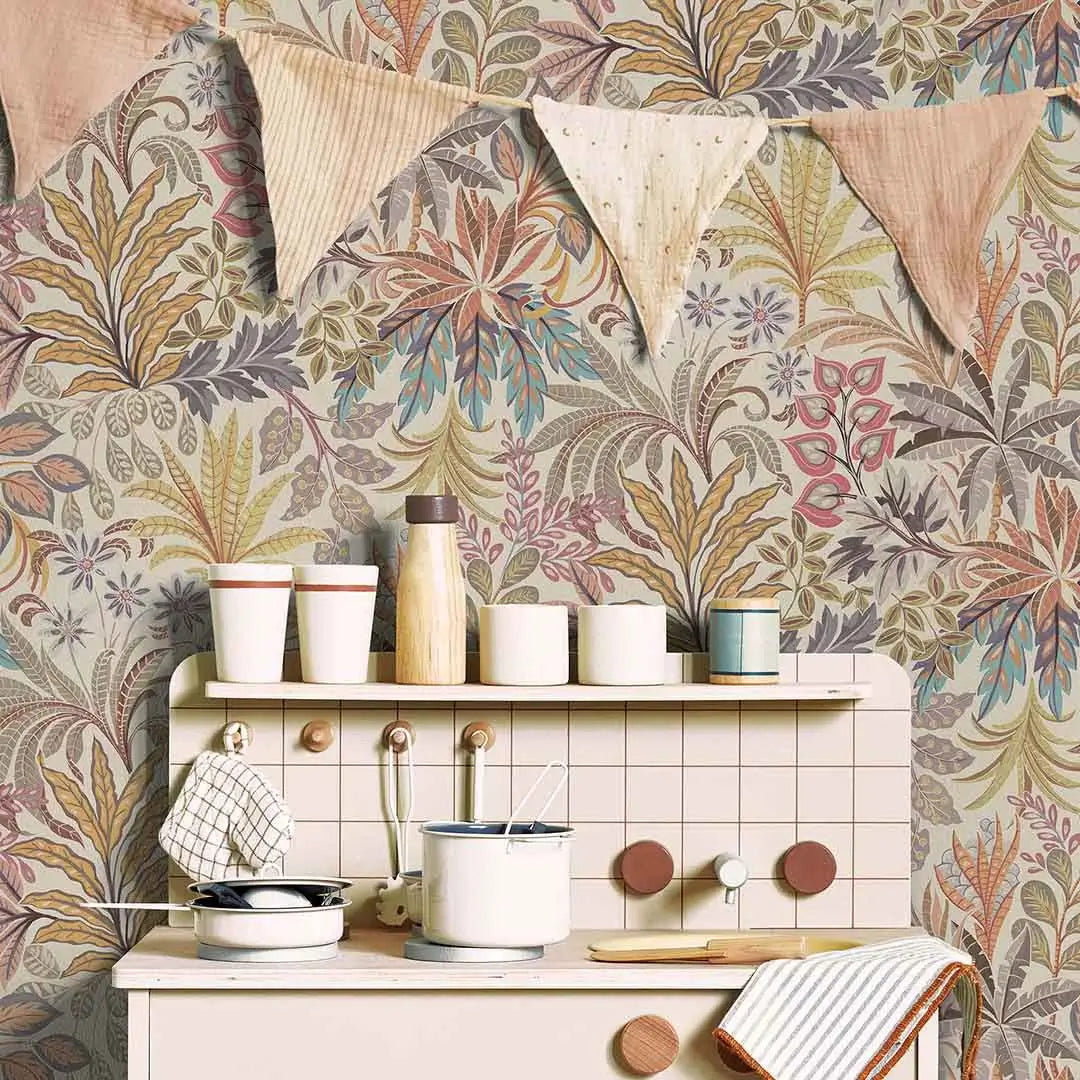 Crafted Floral Peel & Stick Wallpaper