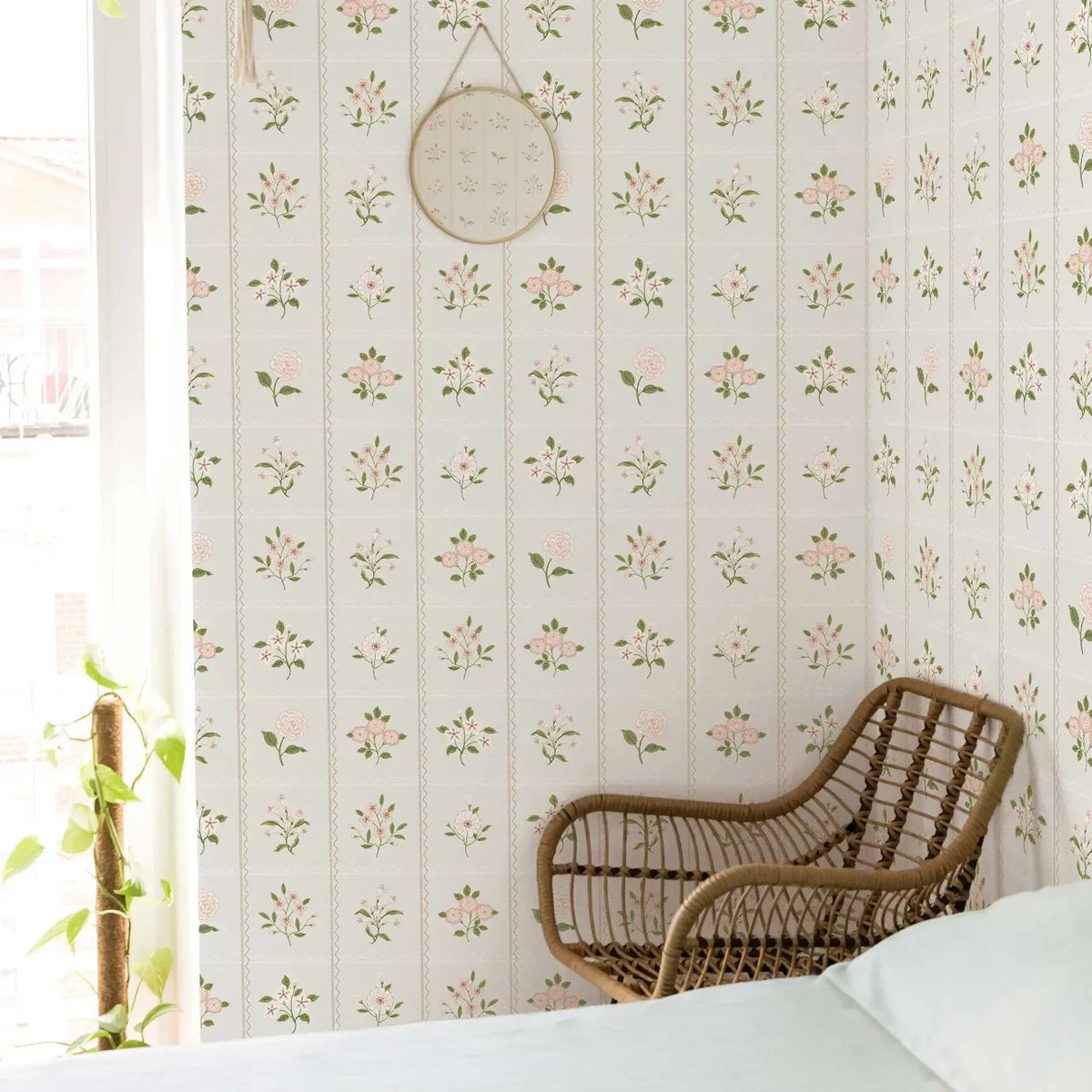 Cottage Floral Peel & Stick Wallpaper