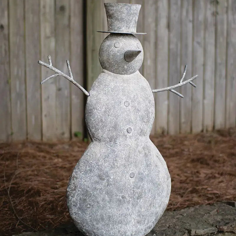 Metal Snowman