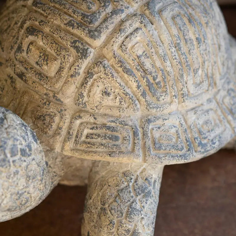 Faux Concrete Turtle