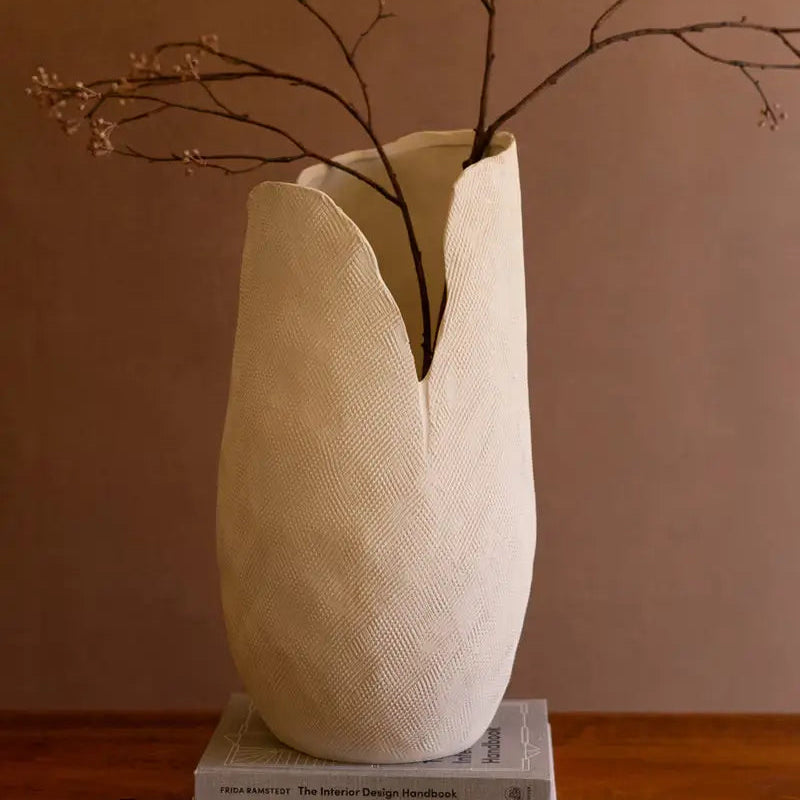 Textured Bloom Flower Vase
