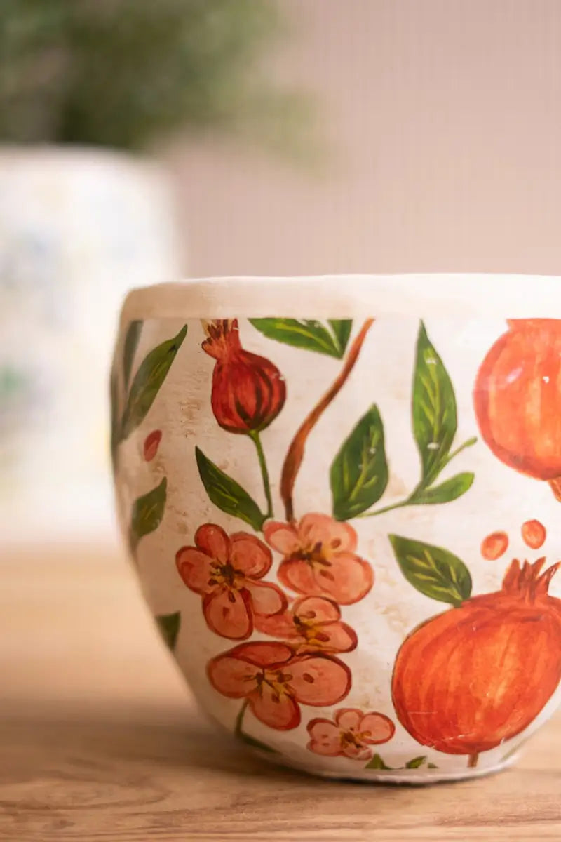 Fruitful Cement Planter Set