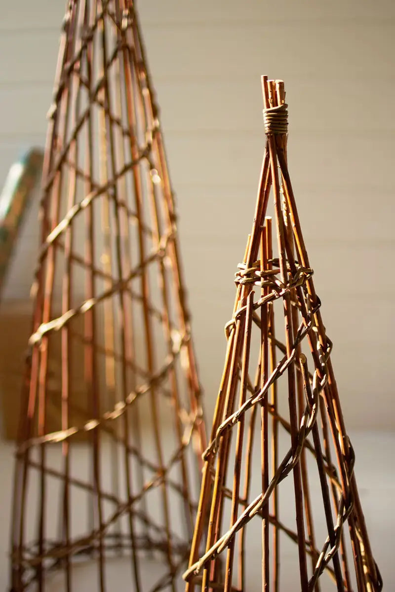 Nesting Twig Christmas Tree Set