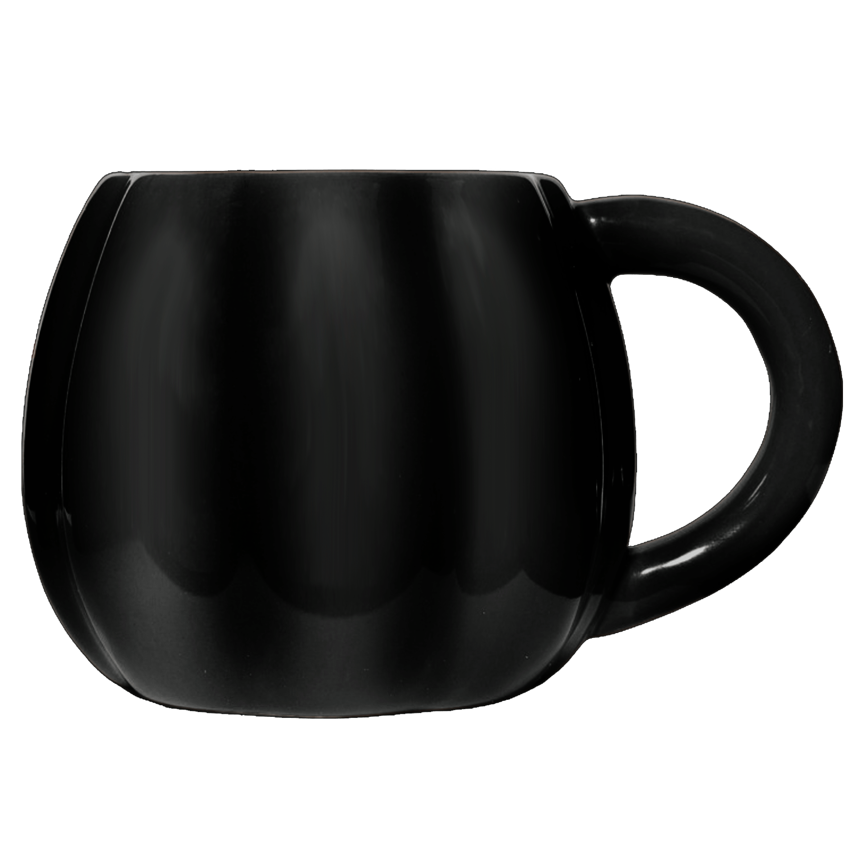 Black Pumpkin Coffee Mug