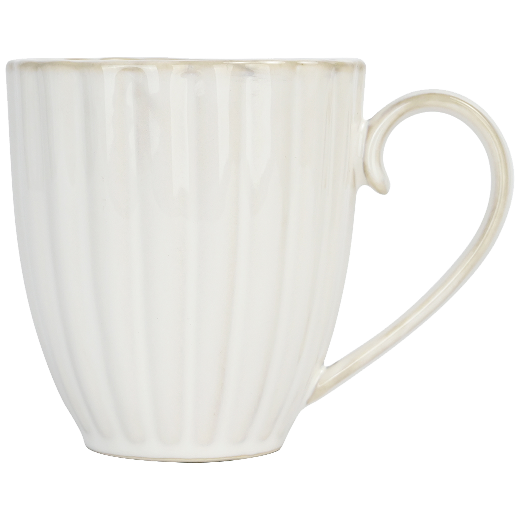 Scallop Figural Coffee Mug
