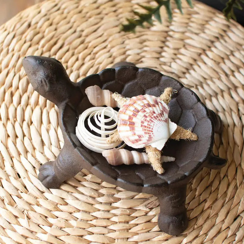 Cast Iron Turtle Dish