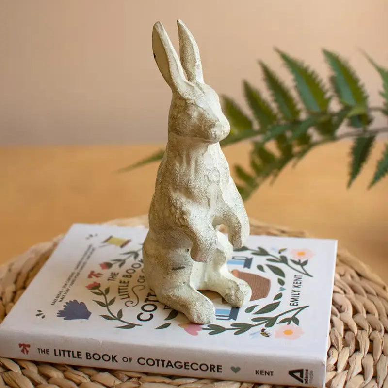 Cast Iron Standing Rabbit