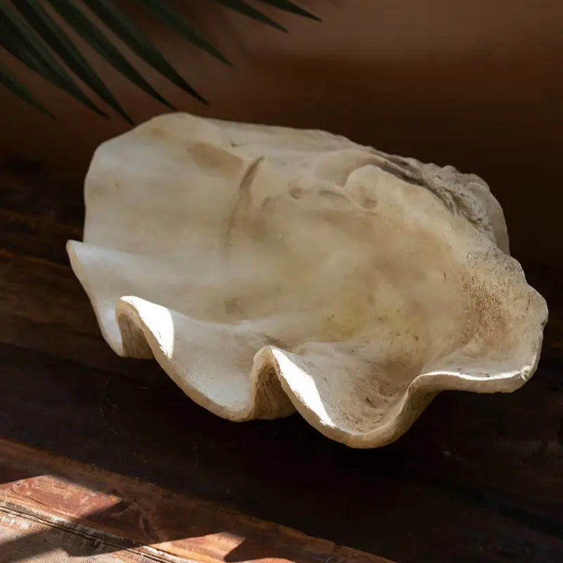 Giant Resin Clam Shell