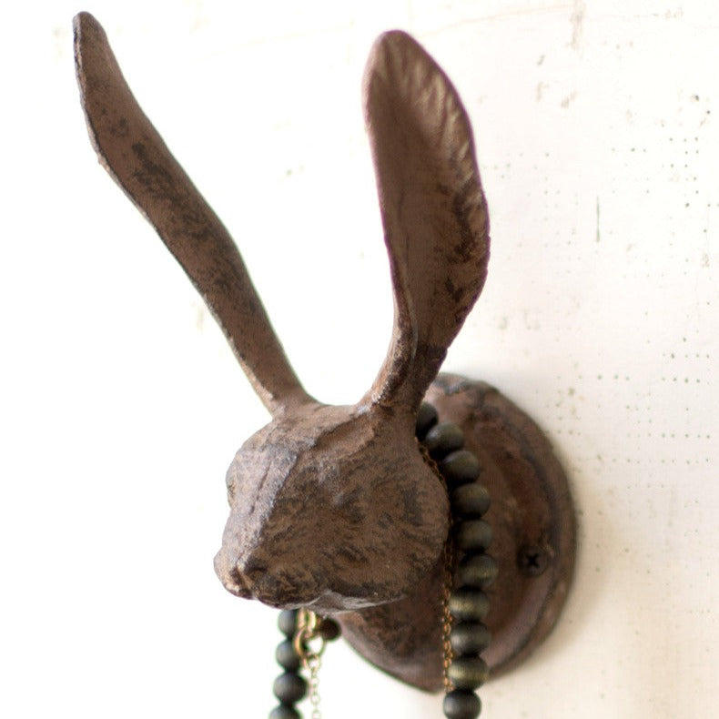 Antique Iron Rabbit Hook
