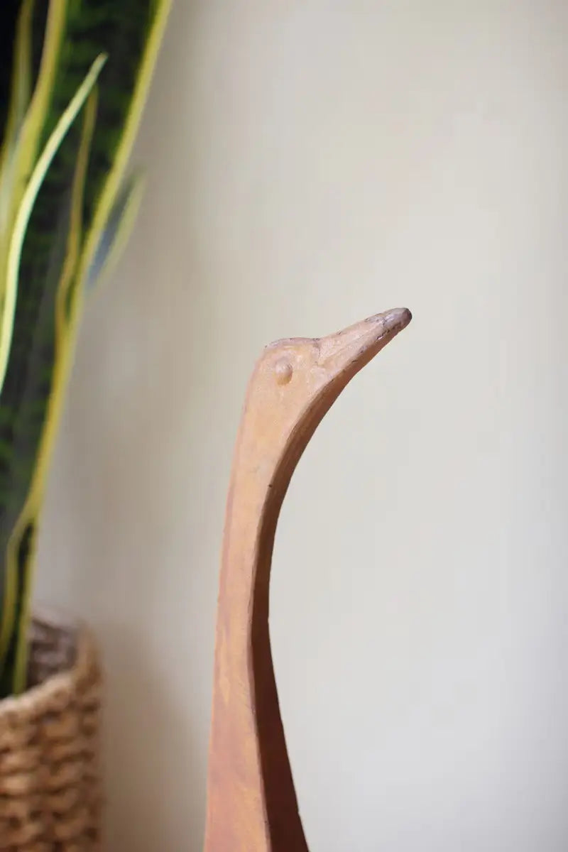 Rustic Metal Geese Set