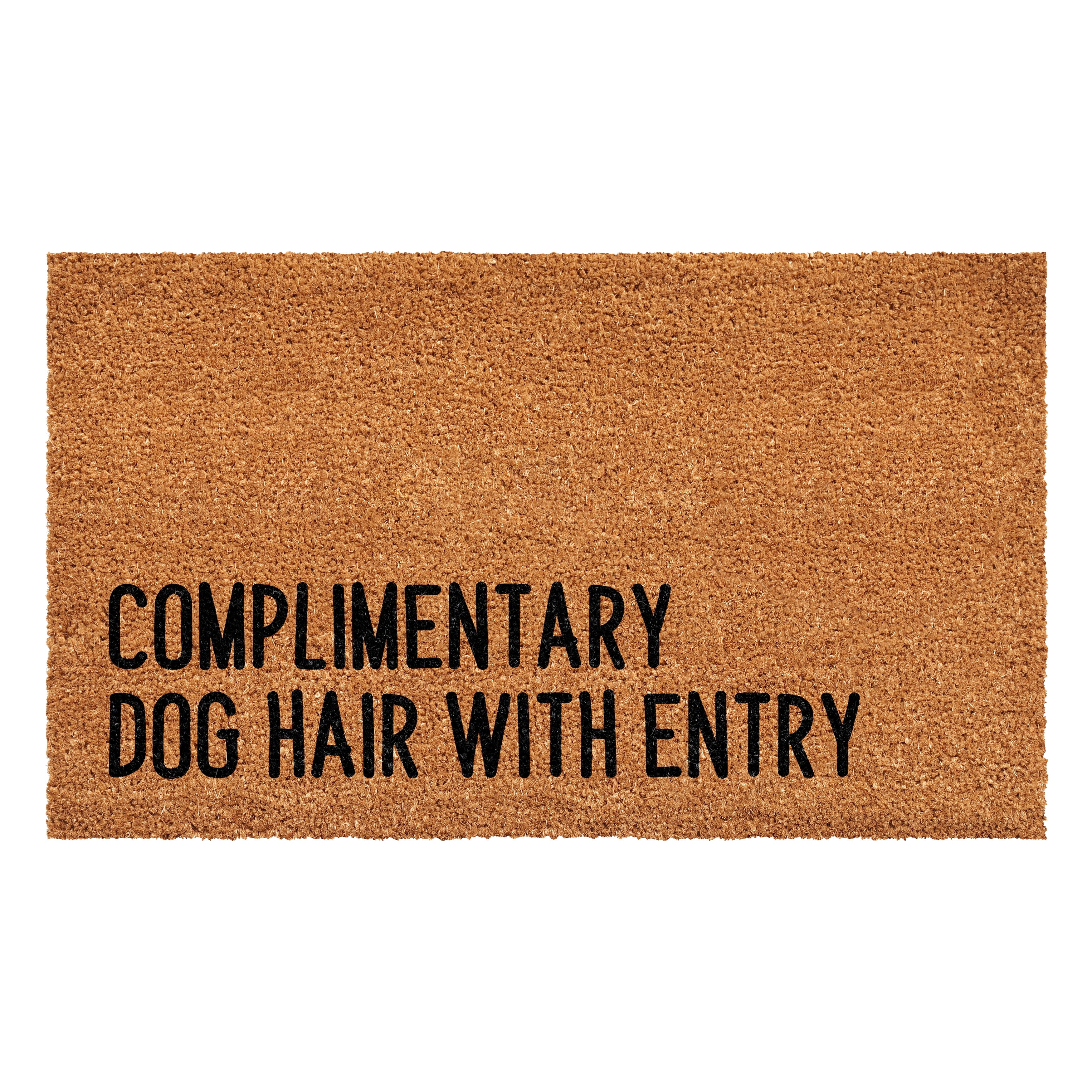 Complimentary Dog Hair With Entry Doormat